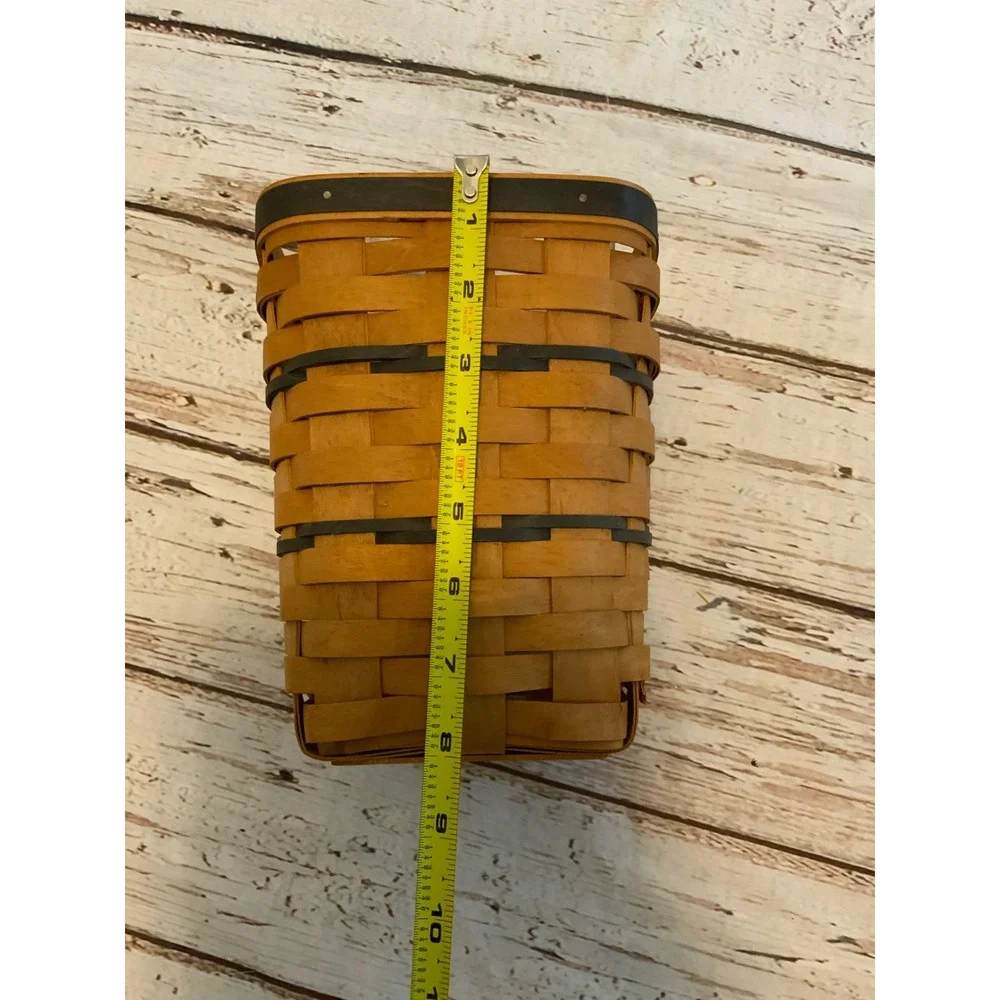 Longaberger handwoven wood